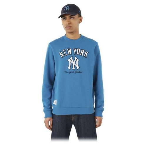 Muška Majica bez Kapuljače New Era MLB Heritage New York Yankees Plava Cijena