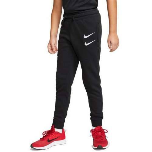 Dječji Donji Dio Trenirke Nike Swoosh djeca Crna Cijena