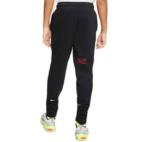 Dječji Donji Dio Trenirke Nike Swoosh djeca Crna Cijena