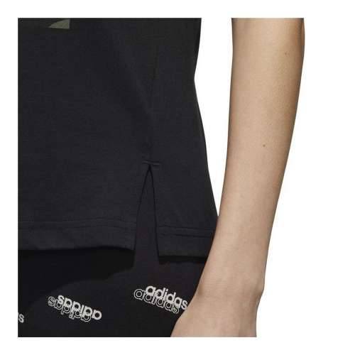 Ženska Majica Kratkih Rukava Adidas  Boxed Como Graphic Crna Cijena