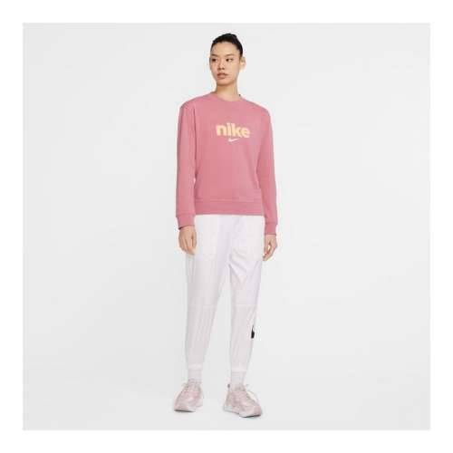 Ženska majica dugih rukava Nike Crew Roza Cijena
