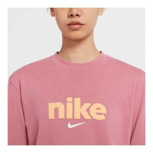 Ženska majica dugih rukava Nike Crew Roza Cijena