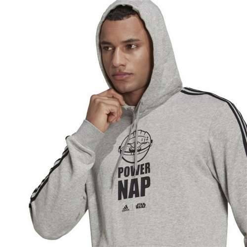 Muška Majica s Kapuljačom Adidas X Star Wars: The Mandalorian Svjetlo siva Cijena