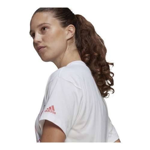 Ženska Majica Kratkih Rukava Adidas Giant Logo Bijela Cijena