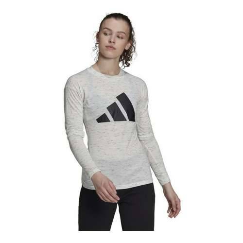 Ženska majica dugih rukava Adidas Icons Winners 2.0 Bijela Cijena