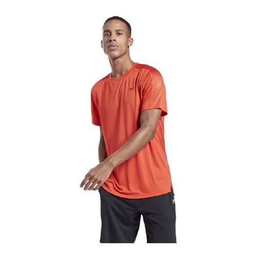 Muška Majica Kratkih Rukava Reebok Workout Ready Tech Oranžna Cijena