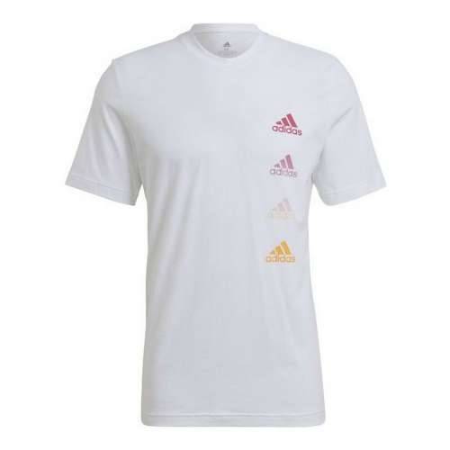 Muška Majica Kratkih Rukava Adidas Essentials Gradient Bijela Cijena