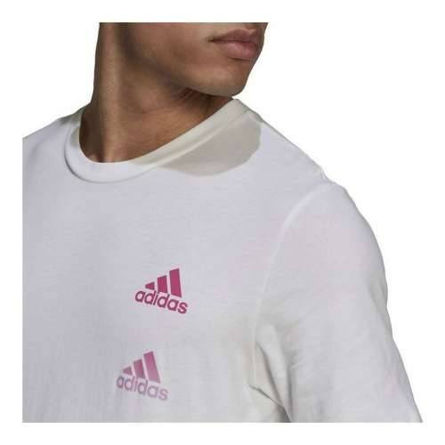 Muška Majica Kratkih Rukava Adidas Essentials Gradient Bijela Cijena