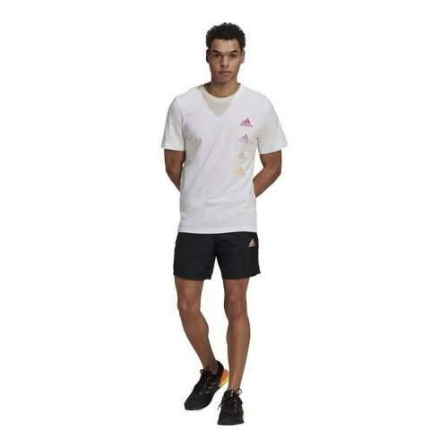 Muška Majica Kratkih Rukava Adidas Essentials Gradient Bijela Cijena