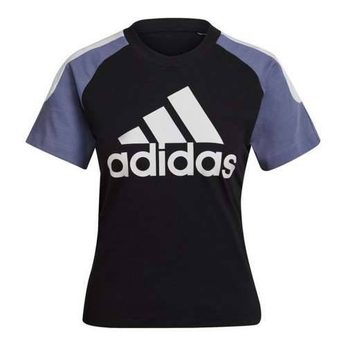 Ženska Majica Kratkih Rukava Adidas Sportswear Colorblock Crna Cijena