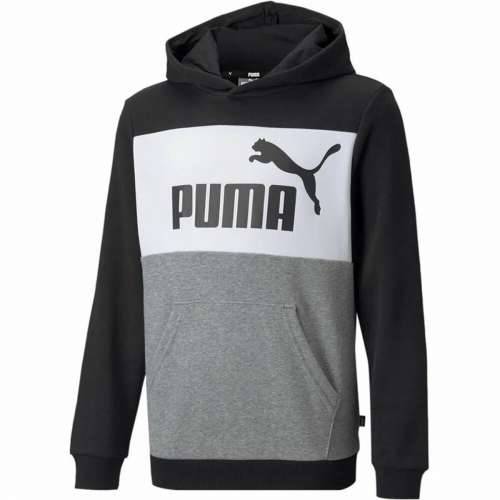 Unisex Majica s Kapuljačom Puma Essential Colorblock Crna Cijena