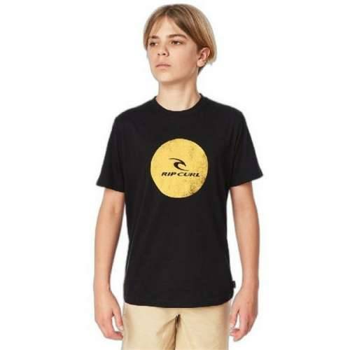 Dječje Majica Kratkih Rukava Rip Curl Corp Icon B Crna Cijena