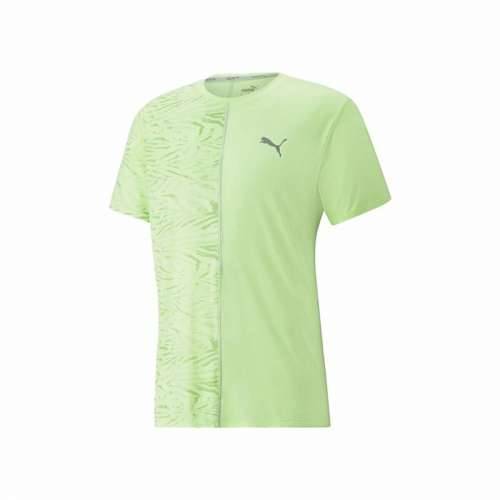 Sportska Majica Kratkih Rukava Puma Run Graphic Limeta zelena Cijena