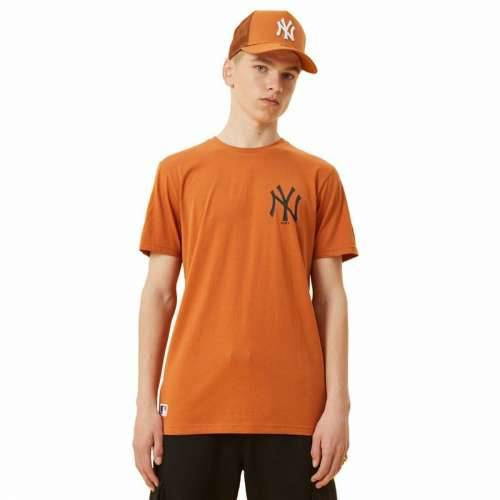Muška Majica Kratkih Rukava New Era  New York Yankees Smeđa Cijena