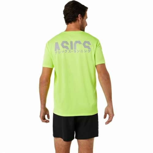 Muška Majica Kratkih Rukava Asics Katakana Zelena Cijena
