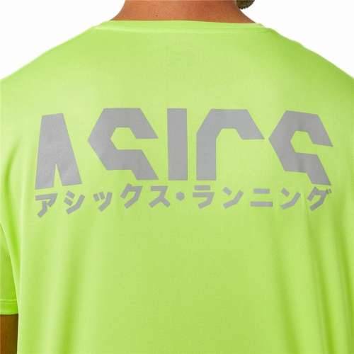 Muška Majica Kratkih Rukava Asics Katakana Zelena Cijena