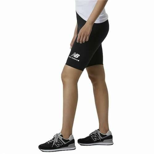 Ženske Sportske Tajice New Balance Essentials Stacked Fitted Crna Cijena