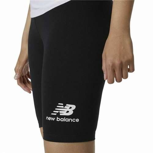 Ženske Sportske Tajice New Balance Essentials Stacked Fitted Crna Cijena