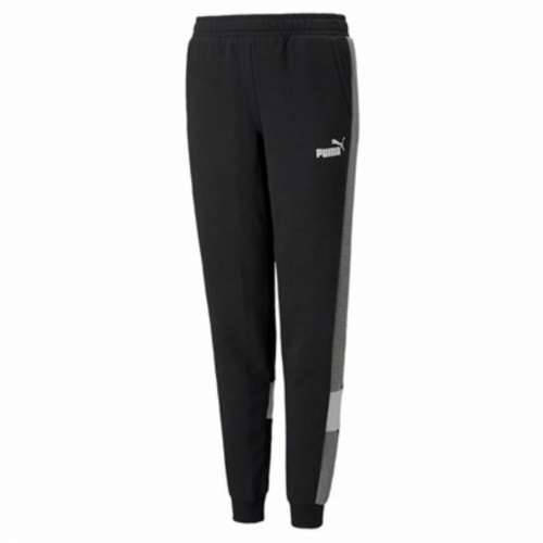Dječji Donji Dio Trenirke Puma Essentials+ Colorblock K Crna Cijena