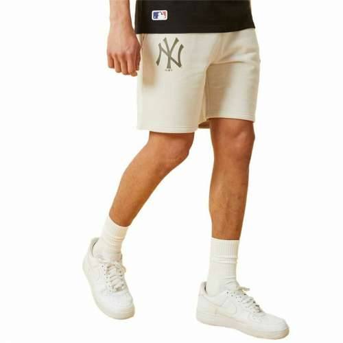 Muške Sportske Kratke Hlače New Era MLB Seasonal Team New York Bež Cijena