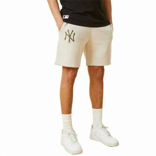 Muške Sportske Kratke Hlače New Era MLB Seasonal Team New York Bež Cijena