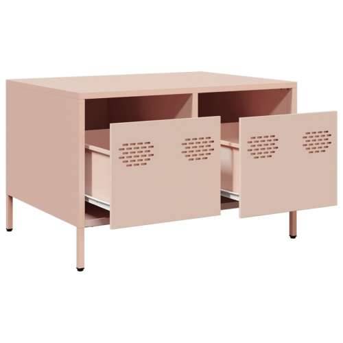 TV ormarić ružičasti 68x50x43,5 cm hladno valjani čelik Ružičasta 1 Cijena