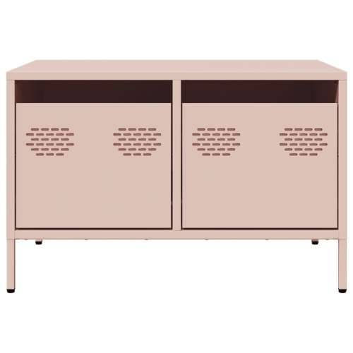 TV ormarić ružičasti 68x50x43,5 cm hladno valjani čelik Ružičasta 1 Cijena