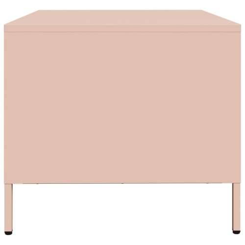 TV ormarić ružičasti 68x50x43,5 cm hladno valjani čelik Ružičasta 1 Cijena