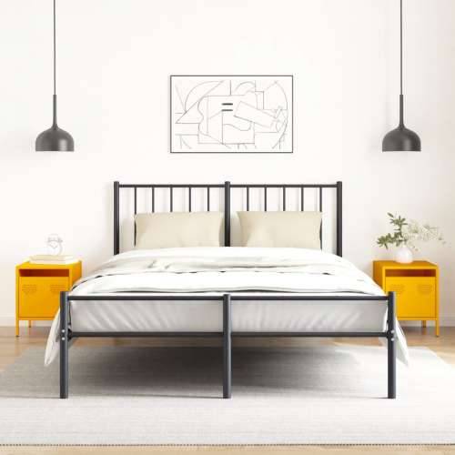 Noćni ormarići 2 kom boje senfa 35x39x43,5 cm čelični - Žuta 2 Cijena