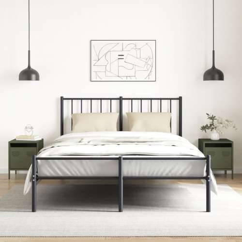 Noćni ormarići 2 kom maslinastozeleni 35x39x43,5 cm čelični - Zelena 2 Cijena