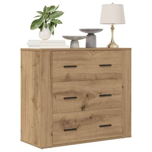 Komoda boja hrasta artisan 80 x 33 x 70 cm konstruirano drvo - hrast artisan 1 Cijena