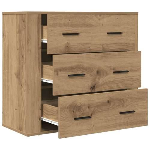 Komoda boja hrasta artisan 80 x 33 x 70 cm konstruirano drvo - hrast artisan 1 Cijena