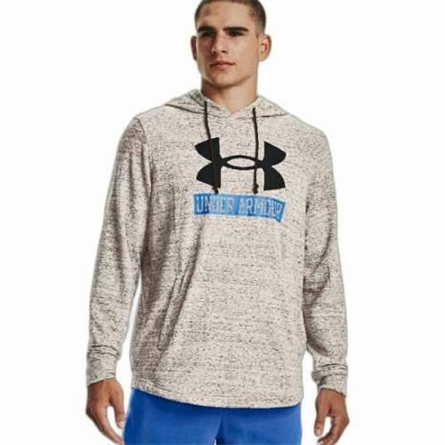 Muška Majica s Kapuljačom Under Armour Rival Terry Logo Svjetlo siva Cijena