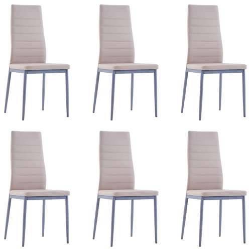 Sedmodijelni blagovaonski set boja cappuccina - Boja cappuccina 6 Cijena