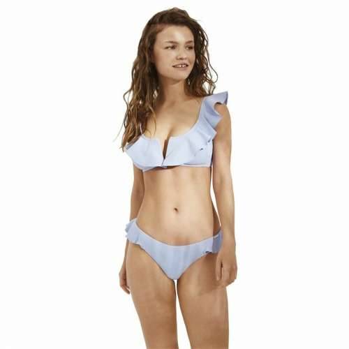 Gaćice Ysabel Mora Bikini S volanima Svetlo Plava Cijena