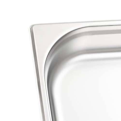Posude Gastronorm 4 kom GN 1/1 65 mm od nehrđajućeg čelika  - 530 x 325 x 65 mm Cijena