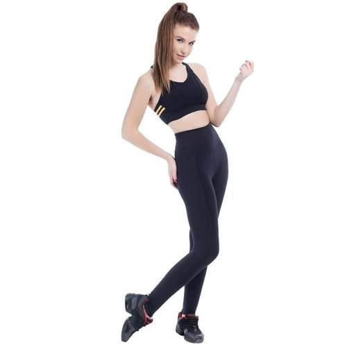Ženske Sportske Tajice Divinas Apple Skin Happy Dance 2342ATC Crna Cijena