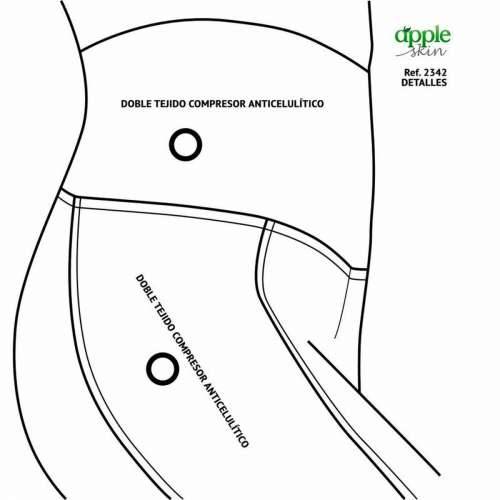 Ženske Sportske Tajice Divinas Apple Skin Happy Dance 2342ATC Crna Cijena