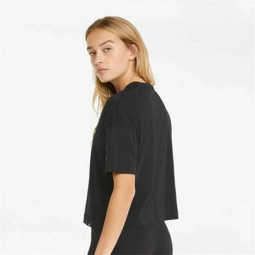 Ženska Majica Kratkih Rukava Puma  Tape Crop  Crna Cijena