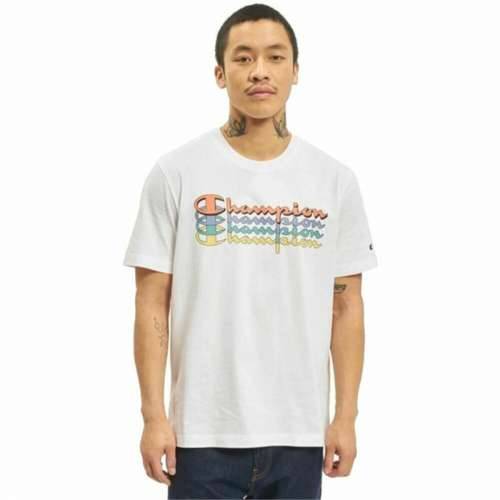 Majica Kratkih Rukava Champion Crewneck Bijela Cijena