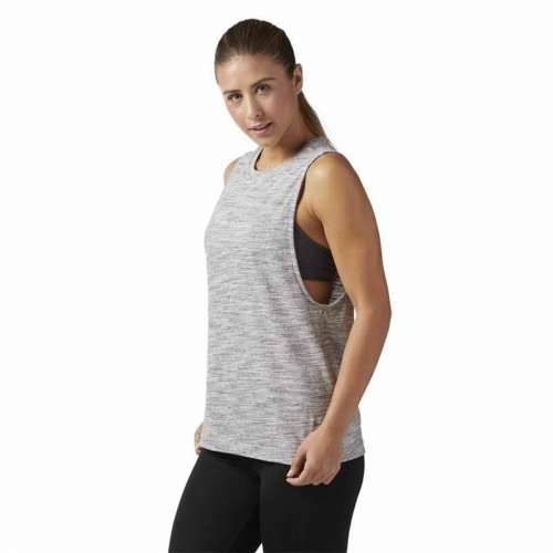 Tanktop Frau Reebok Marble Muscle Svjetlo siva Cijena