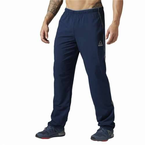 Dlhé športové nohavice Reebok Workout Ready Tamno plava Moški Cijena