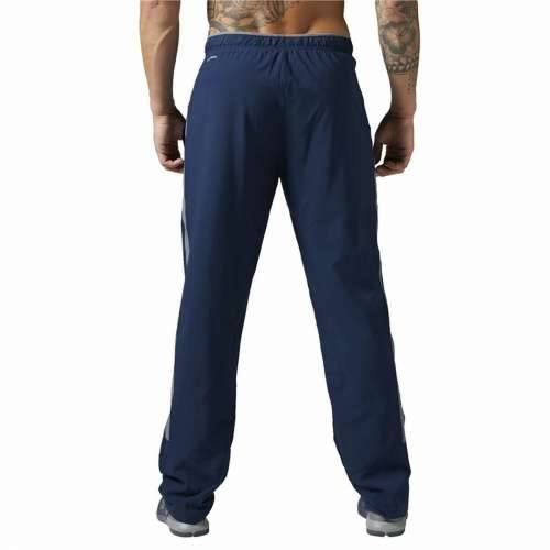 Dlhé športové nohavice Reebok Workout Ready Tamno plava Moški Cijena