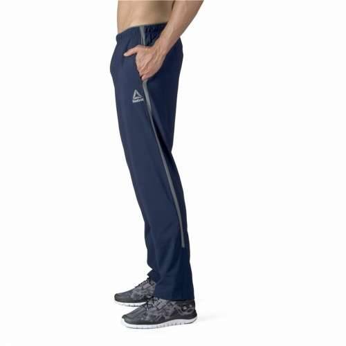 Dlhé športové nohavice Reebok Workout Ready Tamno plava Moški Cijena