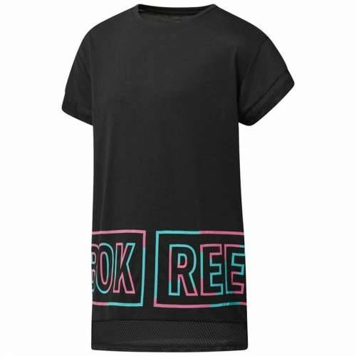Ženska Majica Kratkih Rukava Reebok Dance Girls Squad Crna Cijena