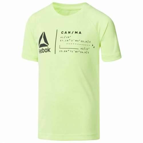 Muška Majica Kratkih Rukava Reebok Sportswear B Wor Limeta zelena Cijena