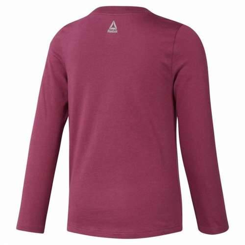 Ženska Majica Dugih Rukava Reebok Essentials Vijoličasta Cijena