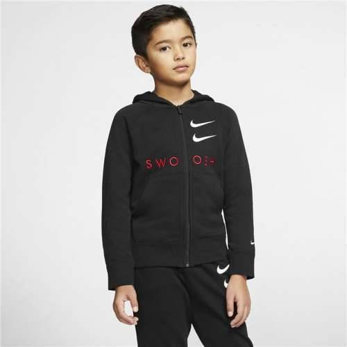 Dječja Sportska Jakna Nike Swoosh Crna Cijena