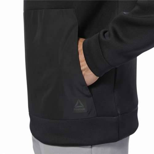 Muška Majica s Kapuljačom Reebok Supply Tech Crna Cijena