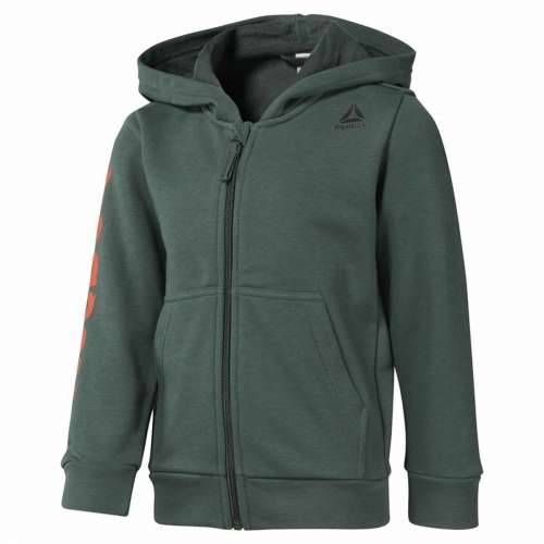 Dječja Sportska Jakna Reebok Elements Full Zelena Cijena